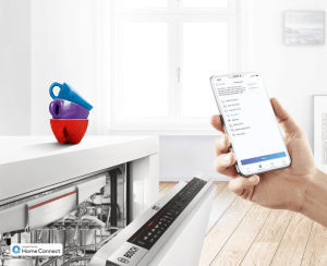 tiện ích thông minh trên máy rửa bát Bosch
